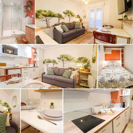 Apartamento A L'ombre Des Pins, Neuf, élégant, Parking Gratuit, Netflix, Au Calme à 100m De L'océan Les Sables-dʼOlonne