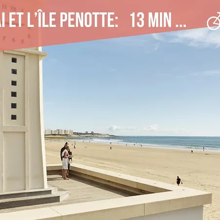 A L'ombre Des Pins, Neuf, élégant, Parking Gratuit, Netflix, Au Calme à 100m De L'océan Apartamento