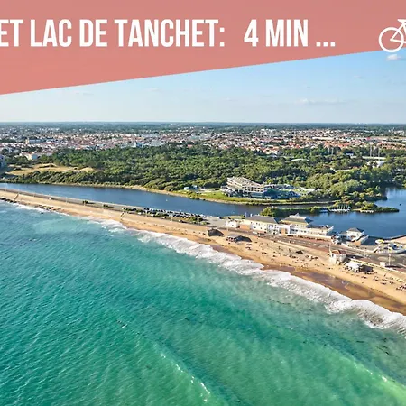 A L'ombre Des Pins, Neuf, élégant, Parking Gratuit, Netflix, Au Calme à 100m De L'océan Apartamento