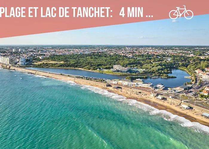 A L'ombre Des Pins, Neuf, élégant, Parking Gratuit, Netflix, Au Calme à 100m De L'océan Appartamento